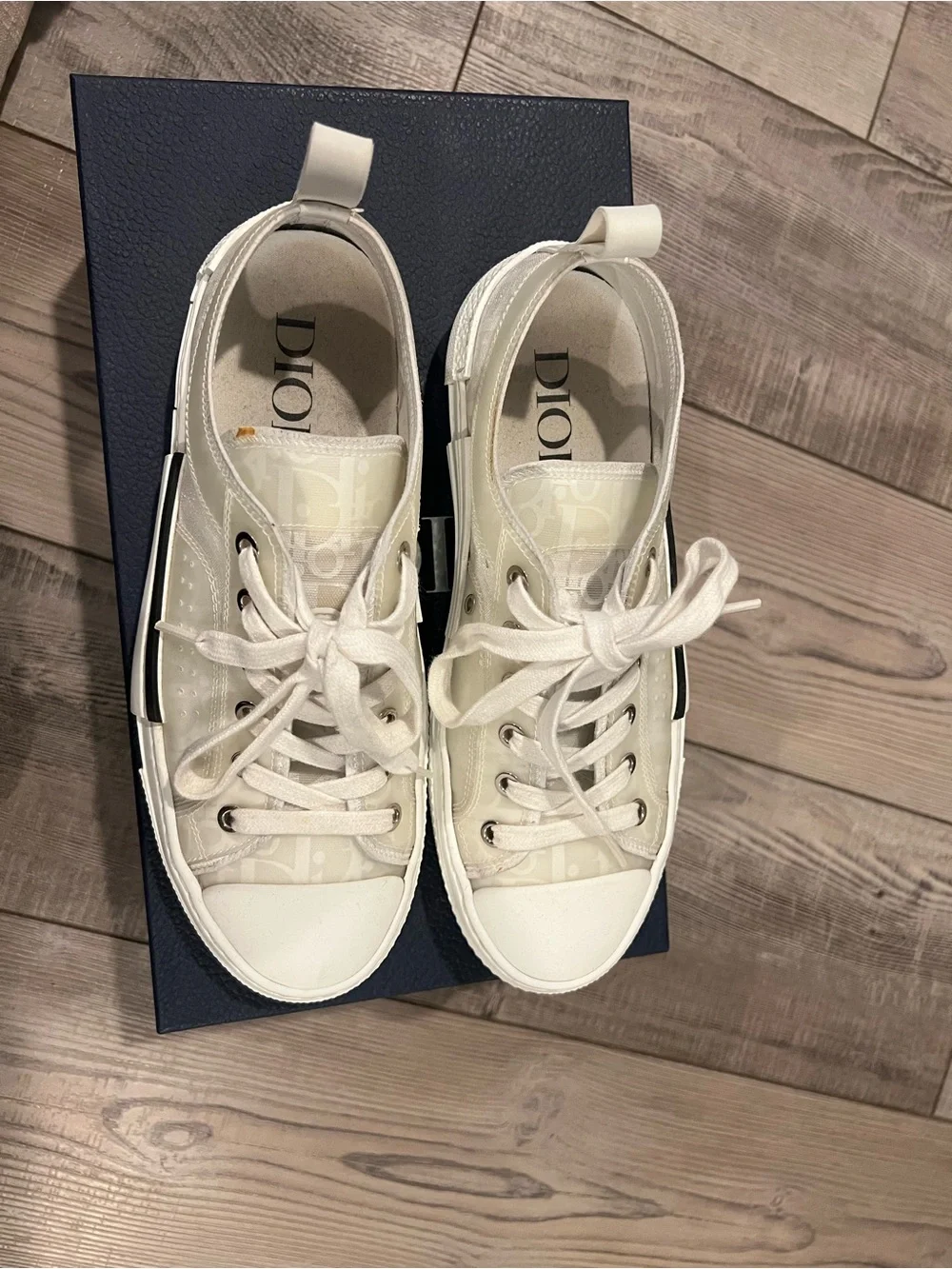 Dior upper noted